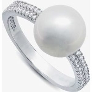 Crislu Ladies Freshwater Pearl Ring 9010134R60PL L
