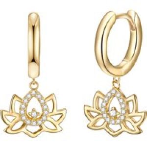 Rafaela Donata Womens Female Sterling Silver Earring – Gold – One Size