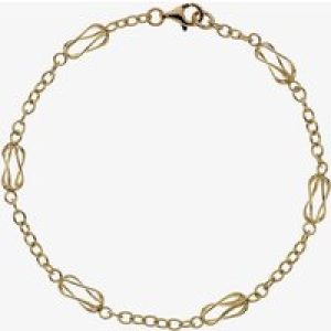 9ct Yellow Gold Sienna 7.5 Inch Bracelet GSIE1307