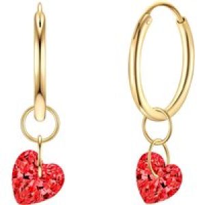 Rafaela Donata Womens Feminine Sterling Silver Earring – Gold – One Dimension