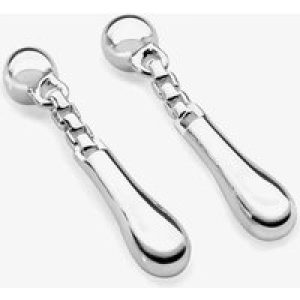 Lucy Quartermaine Sterling Silver Short Dropper Earrings DER3
