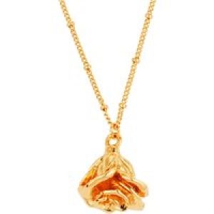 August Woods Gold Ball Chain Floral Necklace – Gold