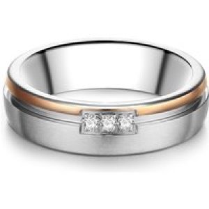 Tresor 1934 Womens Trilani Feminine Stainless-steel Ring – Silver Stainless Metal (archived) – Dimension R