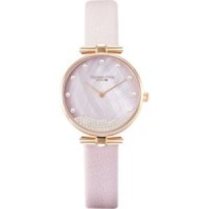 Victoria Hyde London Womens Watch Pearl Dial Pink Leather – One Size