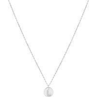 Argento Silver Preliminary Tag Necklace - Letter L - Image 2