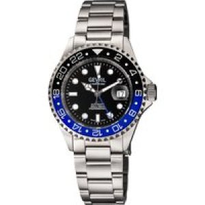 Gevril 4953A Mens Wall Boulevard Swiss Automated Sellita SW330 Watch – Silver – One Measurement