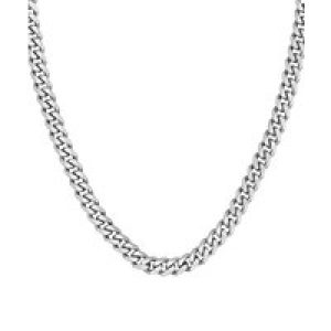 Boss Metal Curb Chain Hyperlink Necklace