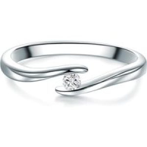Tresor 1934 Womens Trilani Feminine Sterling Silver Ring – Dimension I