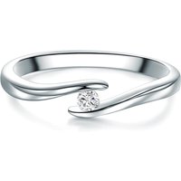 Tresor 1934 Womens Trilani Feminine Sterling Silver Ring - Dimension I - Image 2