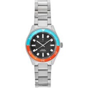 Nautis Mens Holiss Automatic Bracelet Watch – Silver Stainless Steel – One Size