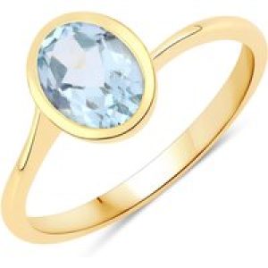 Rafaela Donata Womens Khushi Feminine Sterling Silver Ring – Gold – Dimension R
