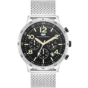 Rhodenwald & Söhne Mens Male Stainless-steel Watch 43,8 mm – Silver Stainless Metal (archived) – One Dimension