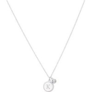 Karma Silver Letter Okay Coin Necklace – Silver