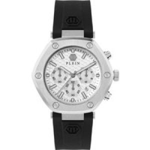 Philipp Plein The Hexagon Chrono Mens Black Watch PWZBA0123 Silicone – One Size