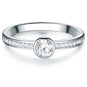 Tresor 1934 Womens Trilani Feminine Sterling Silver Ring – Dimension Ok
