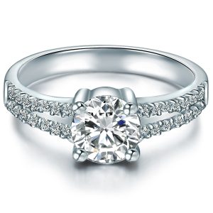 Tresor 1934 Womens Trilani Female Sterling Silver Ring – Size T