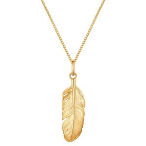 Glanzstücke München Womens Female Sterling Silver Necklace – Gold – One Size