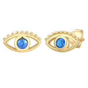 Glanzstücke München Womens Female Sterling Silver Earring – Gold – One Size