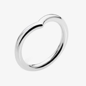 Lucy Quartermaine Silver Multi Splash Band Fashion Ring DR18S K