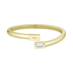 BOSS Clia Gentle Yellow Gold Women Bangle 1580412