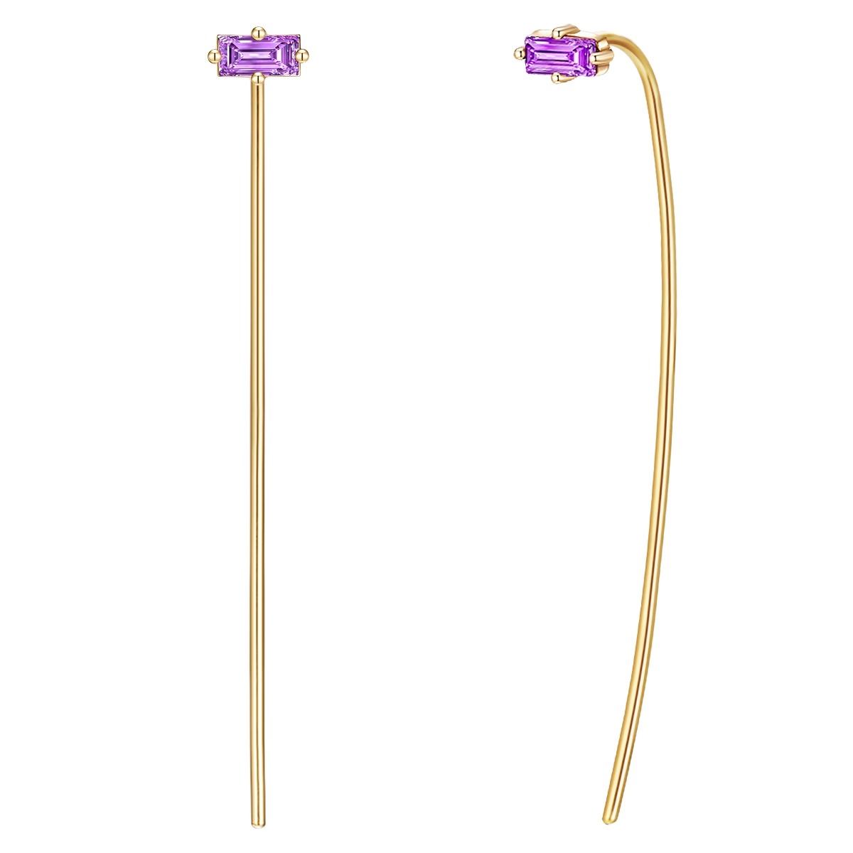 Glanzstücke München Womens Feminine Sterling Silver Earring - Gold - One Dimension