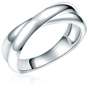 Rafaela Donata Womens Female Sterling Silver Ring – Size P