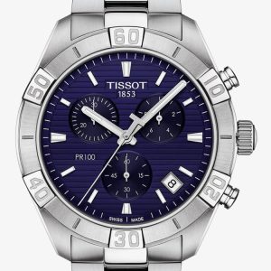 Tissot Mens PR 100 Sport Chronograph Watch T101.617.11.041.00