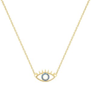 Glanzstücke München Womens Female Sterling Silver Necklace – Gold – One Size