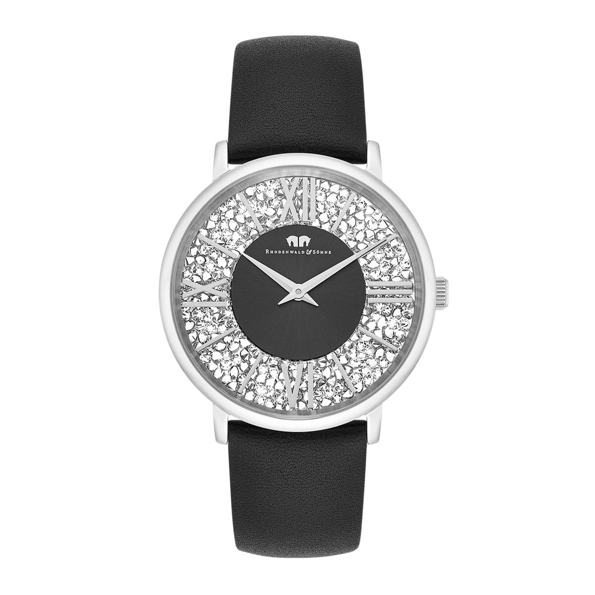 Rhodenwald & Söhne Womens Stainless-steel Watch - Black Stainless Metal (archived) - One Measurement