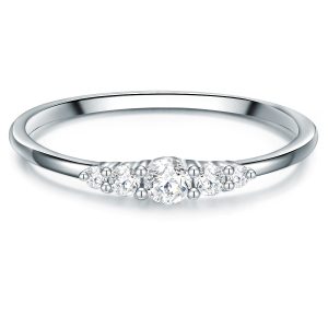 Tresor 1934 Womens Trilani Female Sterling Silver Ring – Size S