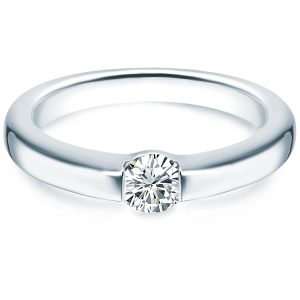 Tresor 1934 Womens Trilani Feminine Sterling Silver Ring – Measurement N