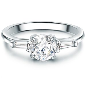 Tresor 1934 Womens Trilani Female Sterling Silver Ring – Size P