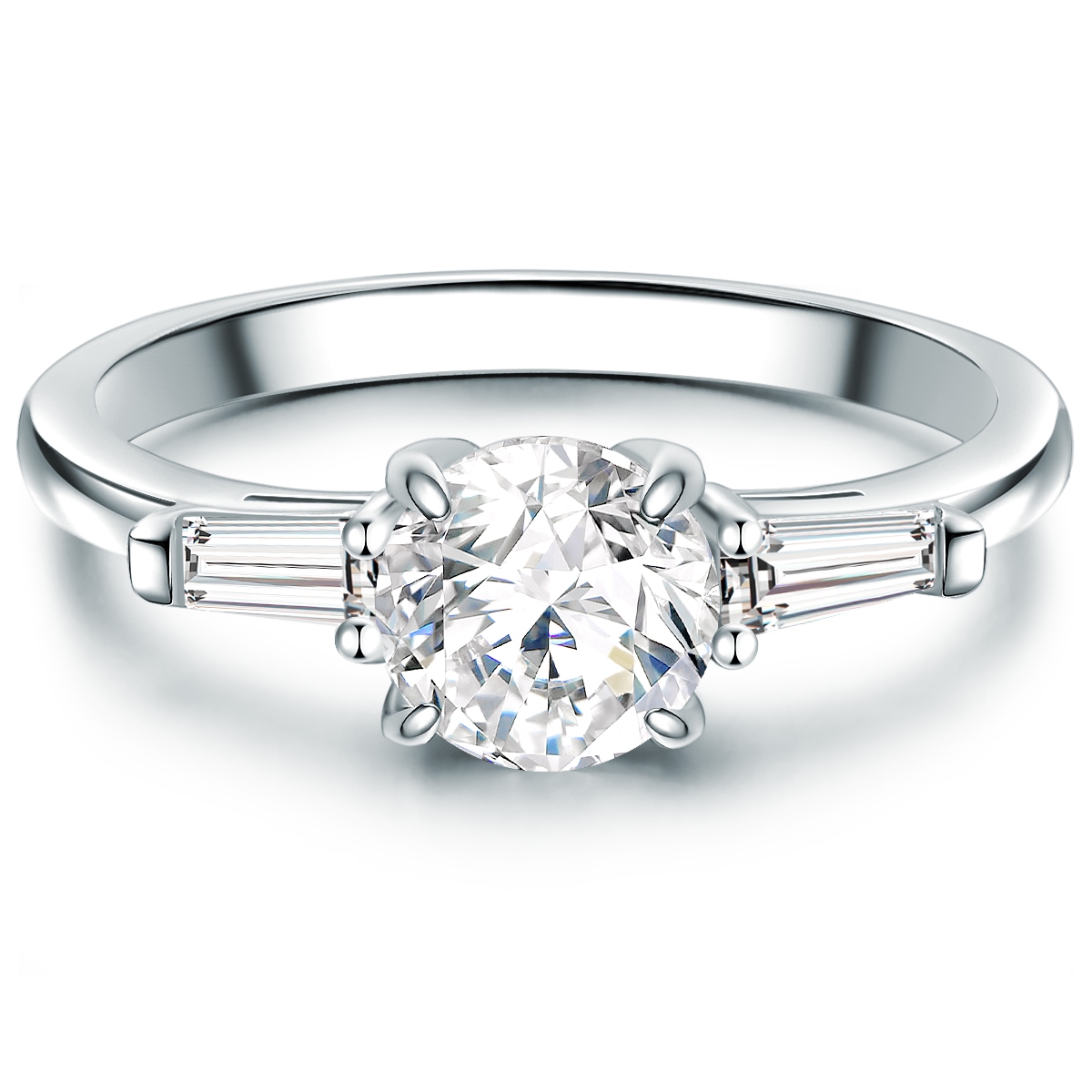 Tresor 1934 Womens Trilani Female Sterling Silver Ring - Size R