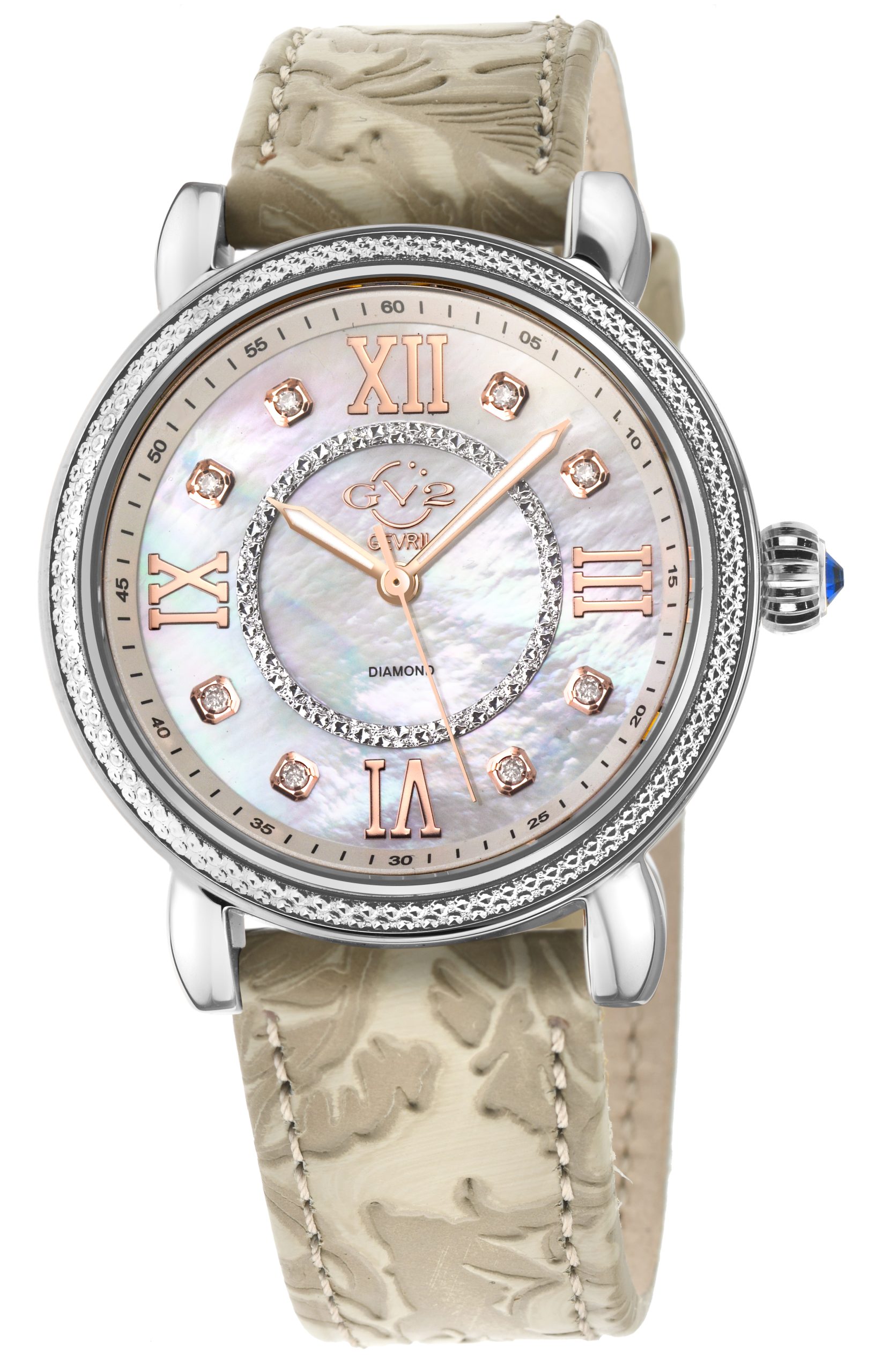 Gv2 WoMens Marsala Leather-based Watch - Tan - One Dimension