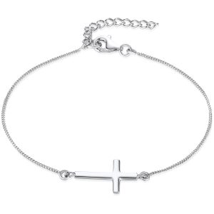Rafaela Donata Womens Feminine Sterling Silver Bracelet – Dimension 20 cm