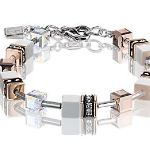 Coeur De Lion Geocube Impartial Crystal Bracelet 4016/30-1400