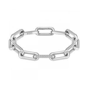 BOSS Halia Silver Hyperlink Bracelet 1580599