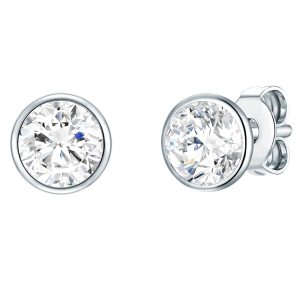 Eastside Womens Feminine Chrome steel Earring – Silver – One Measurement