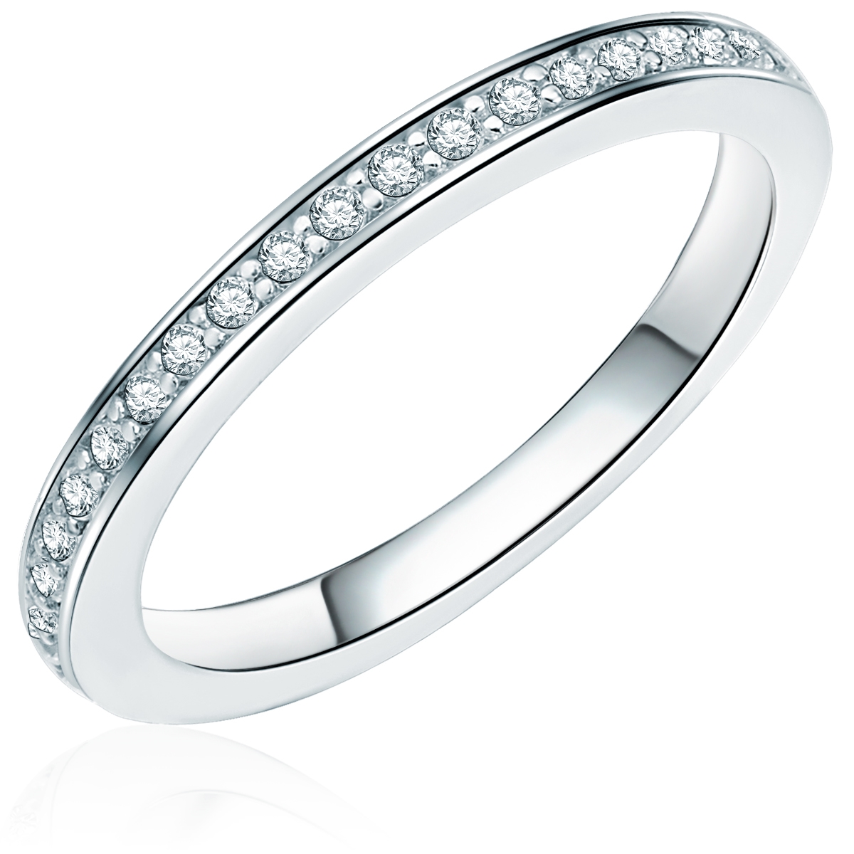 Rafaela Donata Womens Female Sterling Silver Ring - Size S