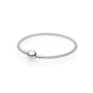 Pandora Moments Silver Mesh Bracelet – 17cm