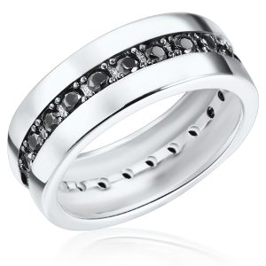 Rafaela Donata Womens Feminine Sterling Silver Ring – Dimension M