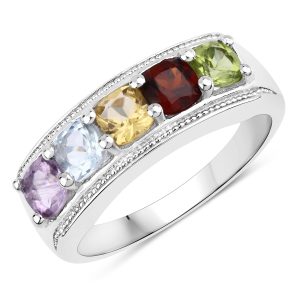 Rafaela Donata Womens Khushi Female Sterling Silver Ring – Size P