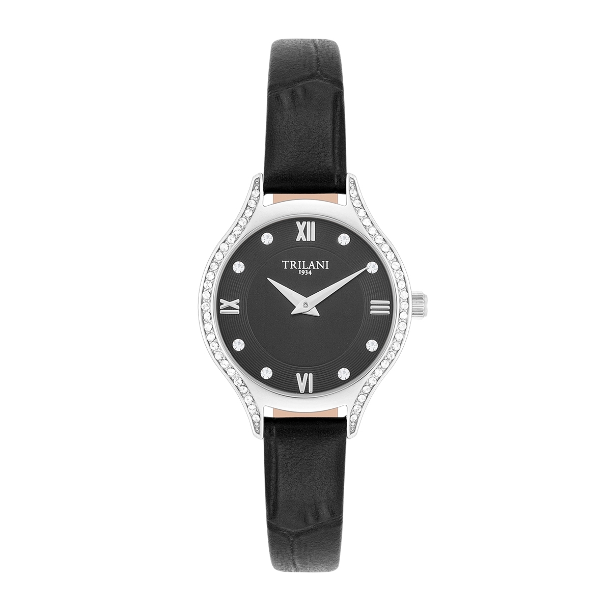 Tresor 1934 Womens Trilani Watches Female Genuine leather Watch 26,0 mm - Silver Stainless Steel (archived) - One Size
