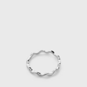 Silver Zig Zag Ring New Glance