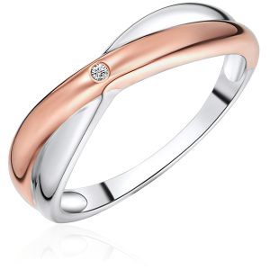 Rafaela Donata Womens Female Sterling Silver Ring – Size N