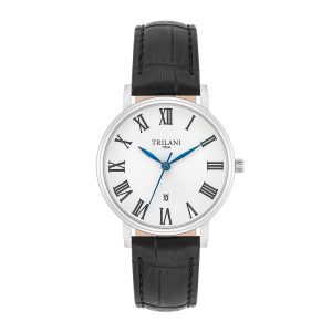 Tresor 1934 Womens Trilani Watches Feminine Authentic leather-based Watch 32,0 mm – Silver Stainless Metal (archived) – One Measurement