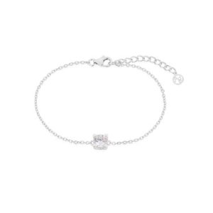 Argento Silver Sq. Crystal Bracelet – 925 Silver