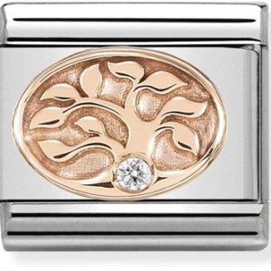 Nomination Rose Gold Tree Of Existence Allure