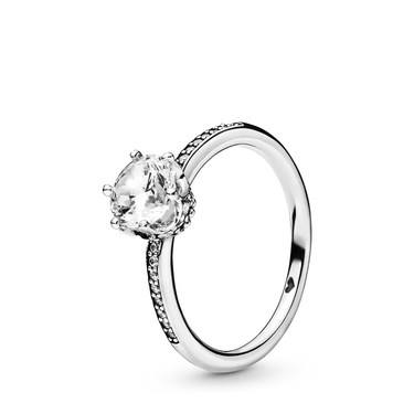 Pandora Glowing Crown Ring - Ring Dimension 50