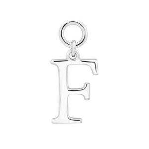 Argento Silver Letter F Pendant Attraction – 925 Silver